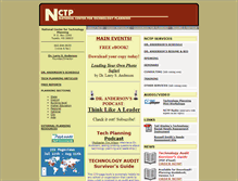 Tablet Screenshot of nctp.com